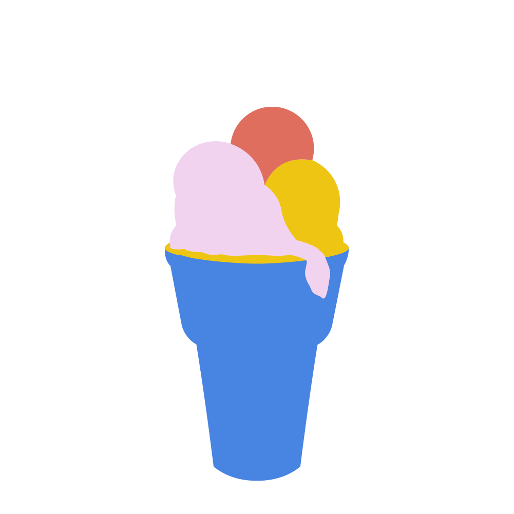 Doodle of an ice cream