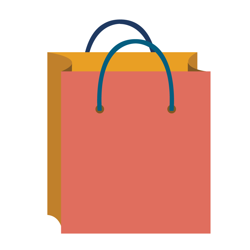 Doodle of a Retail bag